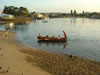 Leven River sunset